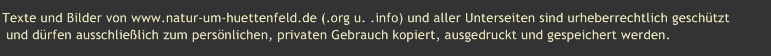 www.Natur-um-Huettenfeld.de www.Natur-um-Huettenfeld.de